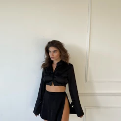 Luvalot Sets + Co-ords Broken Promise Mini Skirt (Black)