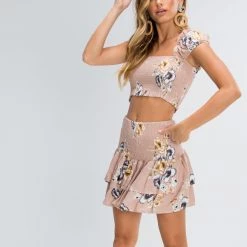 Pink Diamond Make Believe Crop Top