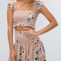 Pink Diamond Make Believe Crop Top