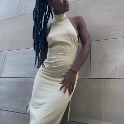 Dresses Giza Maxi Dress (Wheat) - By Lioness 12 Dresses Giza Maxi Dress (Wheat) - By Lioness