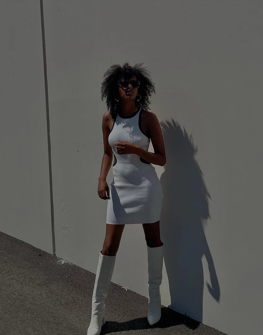 Style State Dresses Date Night Mini Dress (White) 2 Style State Dresses Date Night Mini Dress (White)