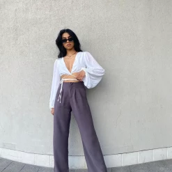 Charcoal Clothing New Girl Pants (Dark Grey)