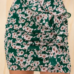 Mint Vanilla Bottoms Dixie Mini Skirt