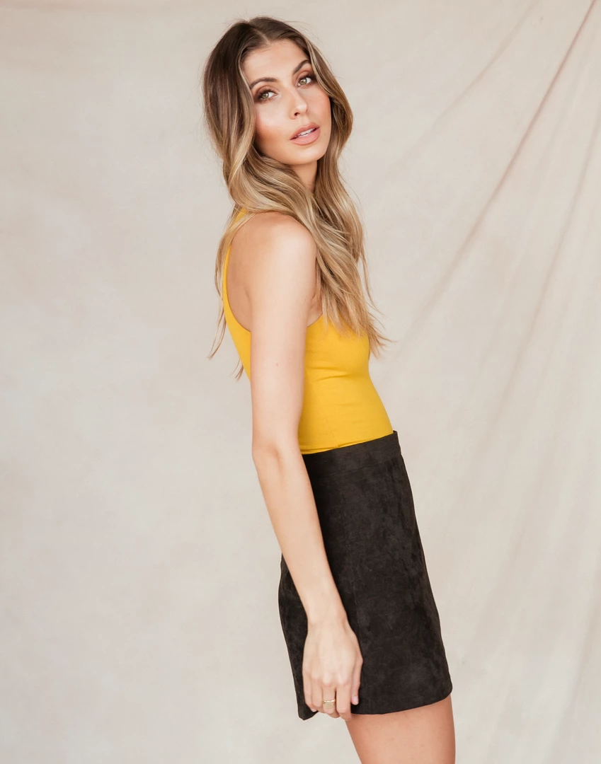 Thanne Alone Together Top (Mustard) Tops 6 Thanne Alone Together Top (Mustard) Tops