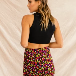 Mint Vanilla Tropical Dreams Mini Skirt Bottoms 9 Mint Vanilla Tropical Dreams Mini Skirt Bottoms