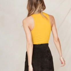 Thanne Alone Together Top (Mustard) Tops 13 Thanne Alone Together Top (Mustard) Tops