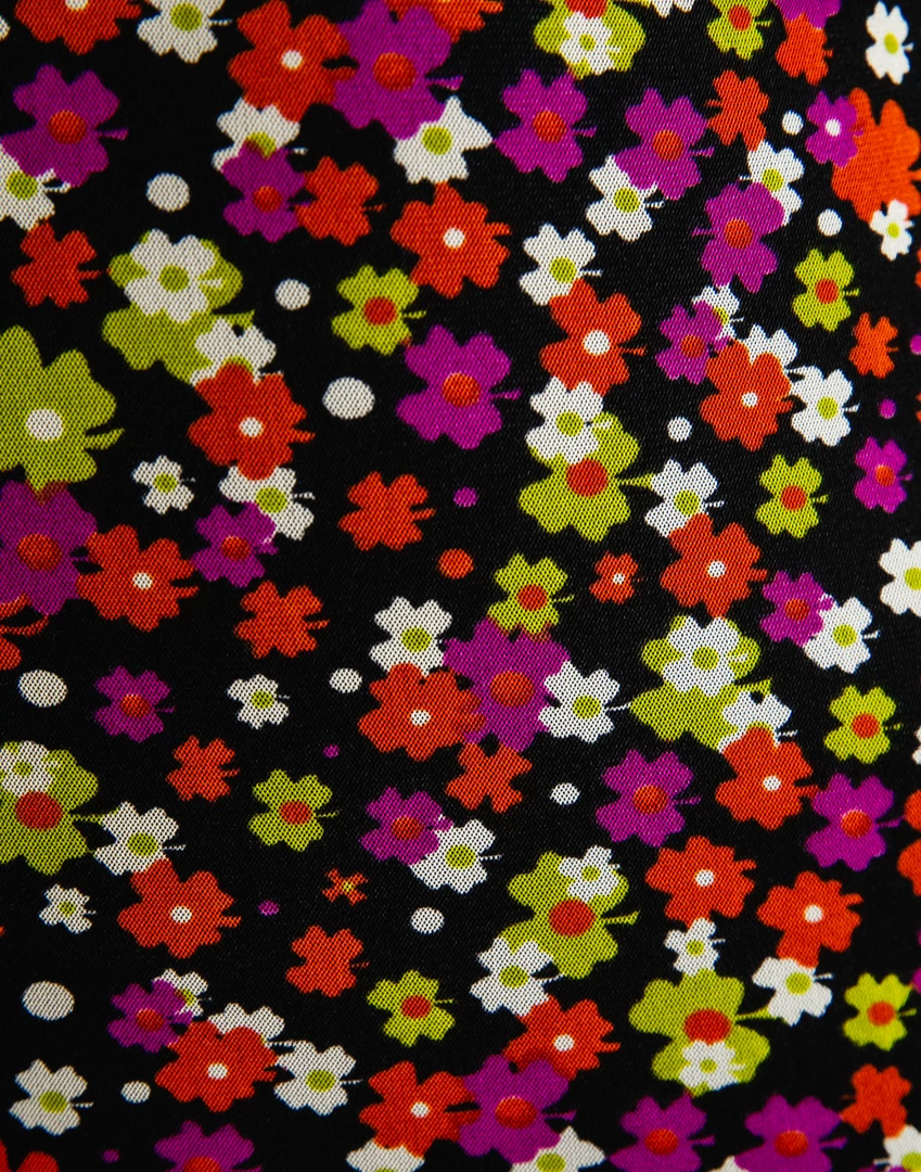 Mint Vanilla Tropical Dreams Mini Skirt Bottoms 6 Mint Vanilla Tropical Dreams Mini Skirt Bottoms