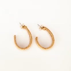 Adorne Cara Earrings (Camel) Summer Edit