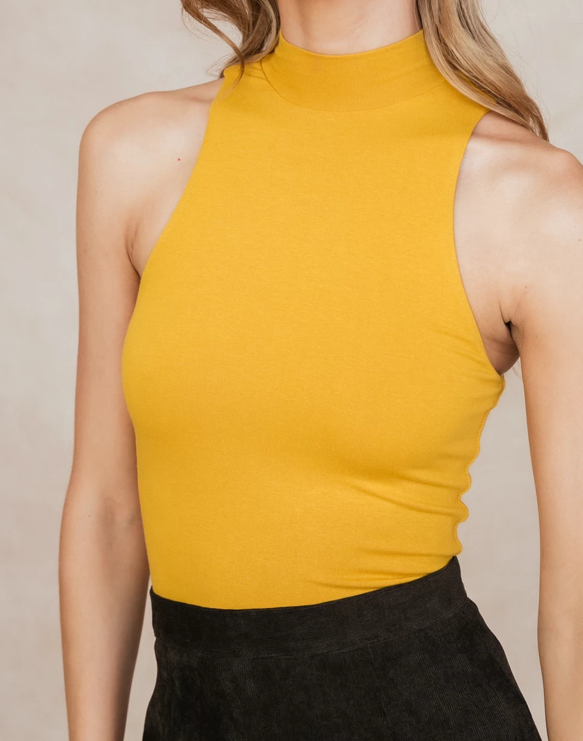 Thanne Alone Together Top (Mustard) Tops 2 Thanne Alone Together Top (Mustard) Tops