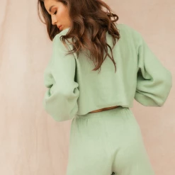 Mint Vanilla Paradise Road Shorts (Sage)