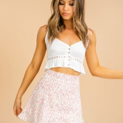 Harper + Me Tops Under Your Spell Crop Top