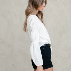 Pink Diamond Temptation Top (White)