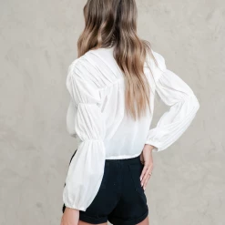 Pink Diamond Temptation Top (White)