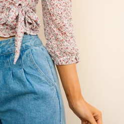 Ajoy Tops Sweet Touch Crop Top