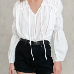 Pink Diamond Temptation Top (White)