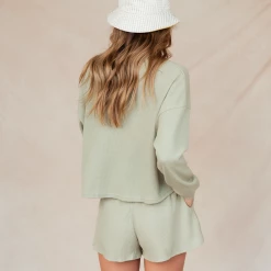 Into Fashion Tatum Shorts (Green) Sets + Co-ords
