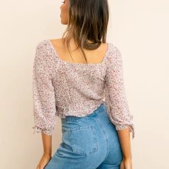 Ajoy Tops Sweet Touch Crop Top