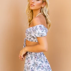 Mint Vanilla Yasmin Crop Top