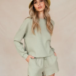 Into Fashion Tatum Shorts (Green) Sets + Co-ords