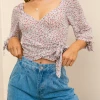 Ajoy Tops Sweet Touch Crop Top
