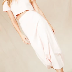 Pink Diamond Sets + Co-ords Addie Knit Top (Baby Pink)