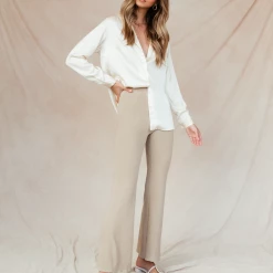 Into Fashion Pale Sun Pants (Mocha)