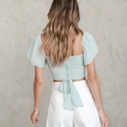 Winnie & Co Xanthe Crop Top (Mint) 14 Winnie & Co Xanthe Crop Top (Mint)