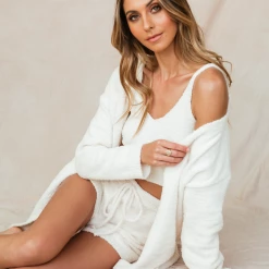 Pink Diamond Reese Cami Top (Cream)