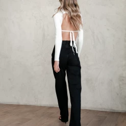 Melrose Backless Top - By Lioness