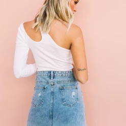 Into Fashion Tops Sense Of Wonder Crop Top (White)