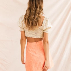 Mint Vanilla Ever After Mini Skirt