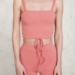 Mint Vanilla Sets + Co-ords Elsie Crop Top (Coral) 10 Mint Vanilla Sets + Co-ords Elsie Crop Top (Coral)