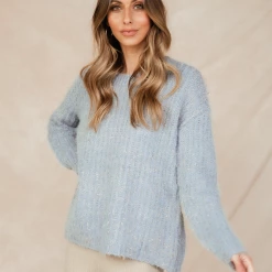 Thanne Zephyr Knit Jumper (Blue)