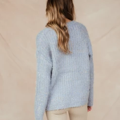 Thanne Zephyr Knit Jumper (Blue)