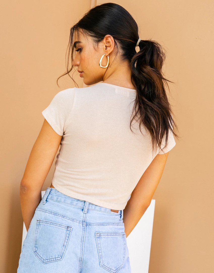 Rumor Tops Ines Crop Top (Nude) 6 Rumor Tops Ines Crop Top (Nude)