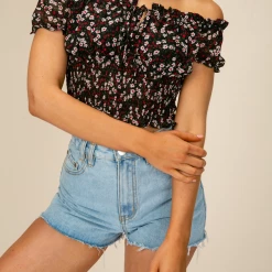 My Girl Metaphors Crop Top Tops