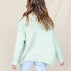 Pink Diamond Jumpers & Cardigans Gabriella Cardigan (Sage) 10 Pink Diamond Jumpers & Cardigans Gabriella Cardigan (Sage)