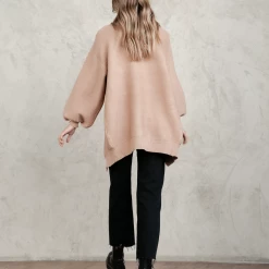 Pink Diamond Jumpers & Cardigans Kamila Knit Cardigan (Brown)