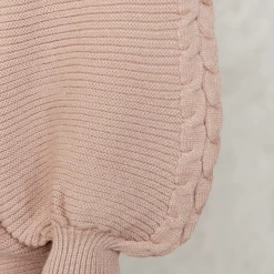 Pink Diamond Jumpers & Cardigans Kamila Knit Cardigan (Brown)