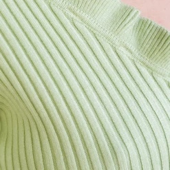 Pink Diamond Another Love Knit Top (Sage)