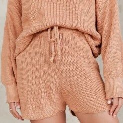 Mint Vanilla Sets + Co-ords Addilyn Shorts (Rust)