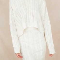 Pink Diamond Sets + Co-ords Arianna Mini Skirt (Cream)