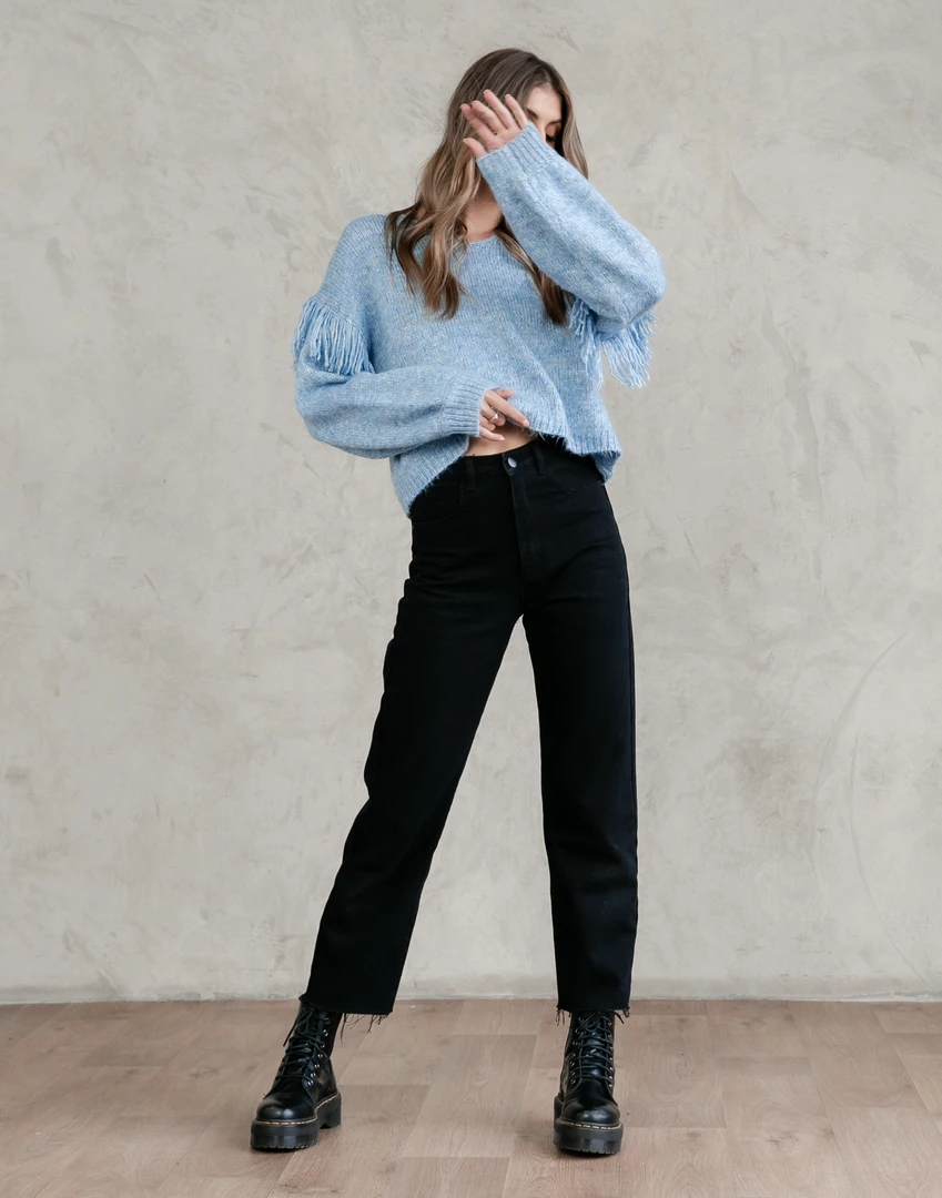 Thanne Hadlee Knit Jumper (Blue) 7 Thanne Hadlee Knit Jumper (Blue)