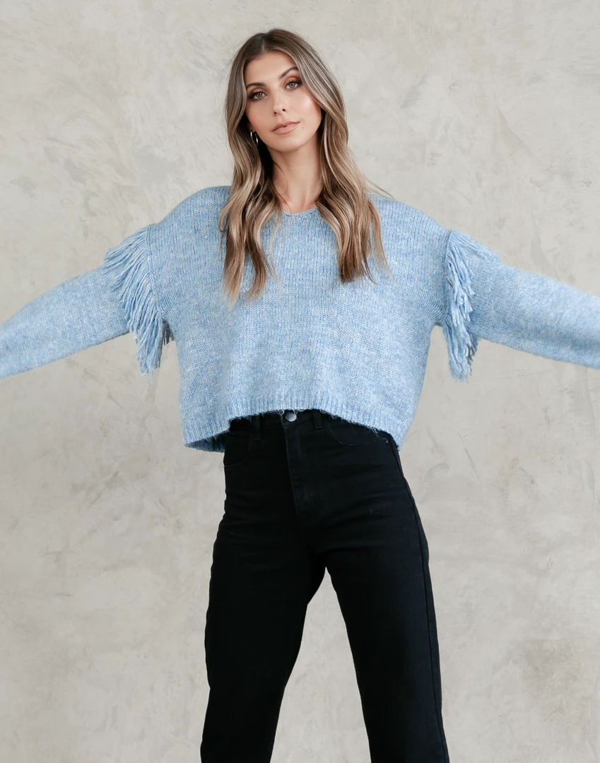 Thanne Hadlee Knit Jumper (Blue) 8 Thanne Hadlee Knit Jumper (Blue)