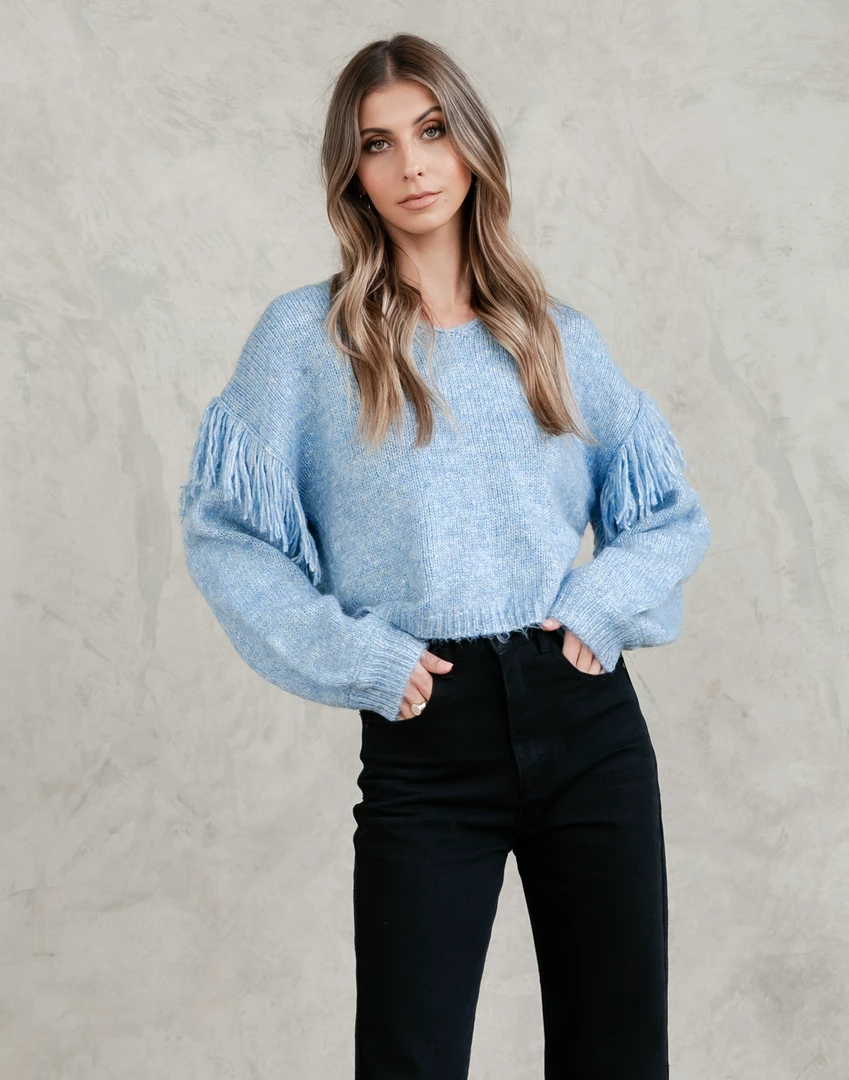 Thanne Hadlee Knit Jumper (Blue) 6 Thanne Hadlee Knit Jumper (Blue)