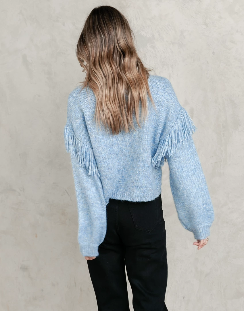 Thanne Hadlee Knit Jumper (Blue) 5 Thanne Hadlee Knit Jumper (Blue)