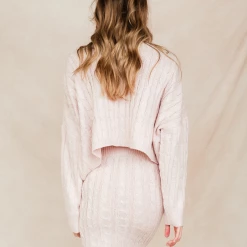 Pink Diamond Arianna Knit Top (Pink)