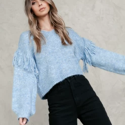 Thanne Hadlee Knit Jumper (Blue)