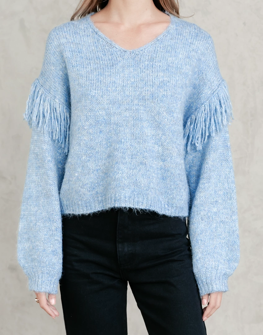 Thanne Hadlee Knit Jumper (Blue) 9 Thanne Hadlee Knit Jumper (Blue)