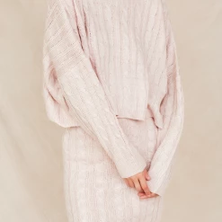 Pink Diamond Arianna Knit Top (Pink)